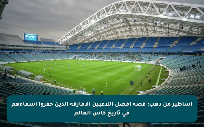 أساطير من ذهب: قصة أفضل اللاعبين الأفارقة الذين حفروا أسماءهم في تاريخ كأس العالم